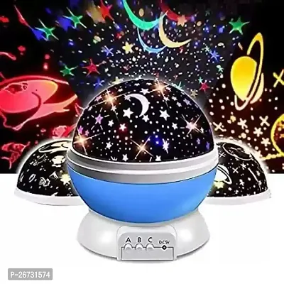 LED Star Light Cosmos Projector Galaxy Night Lamp, Kids Room Lights, Star Master Dream Rotating Projector Lamp for Bedroom, Decoration, 360 Degree Rotating Moon Sky Romantic Gifts-thumb0