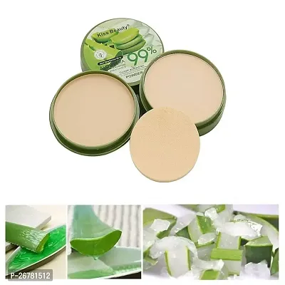 Compact Powder, With Aloe Vera Extract, Beige, Soothing And Moisturizing, Soft  Smooth Finish, Comes in 6 shades, 15g, Pack of 1-thumb0