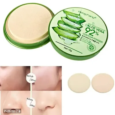 Compact Powder, With Aloe Vera Extract, Beige, Soothing And Moisturizing, Soft  Smooth Finish, Comes in 6 shades, 15g, Pack of 1-thumb0