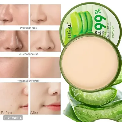 Compact Powder, With Aloe Vera Extract, Beige, Soothing And Moisturizing, Soft  Smooth Finish, Comes in 6 shades, 15g, Pack of 1