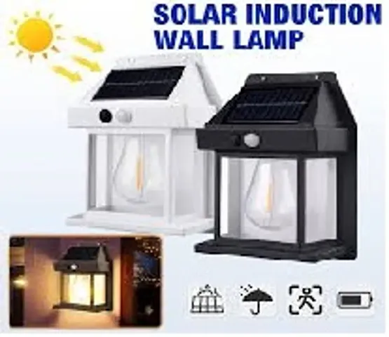 Stylish Solar Induction Wall Lamp Set of 1