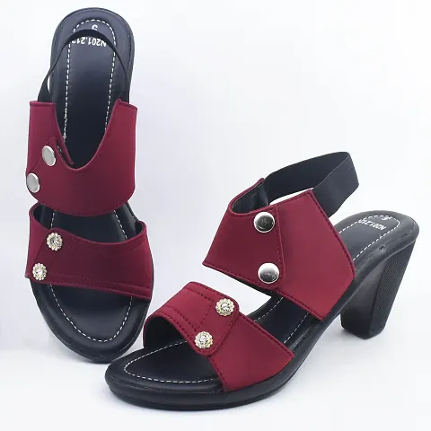 Modern Gorgeous Latest Women Heel Sandal