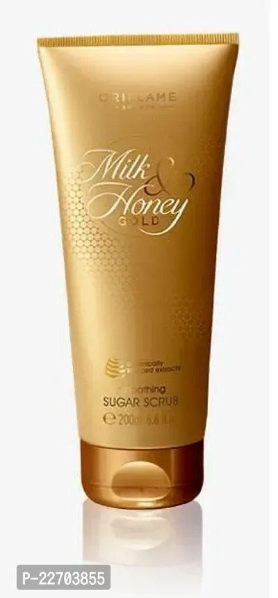 oriflame milk  honey gold nourishing sugar scrub-thumb0