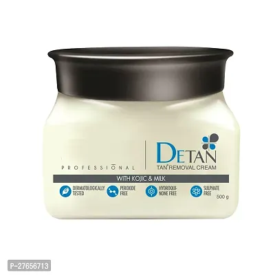 Raaga Professional De-Tan Tan removal Cream Kojic  Milk, 72GM (12g*6)