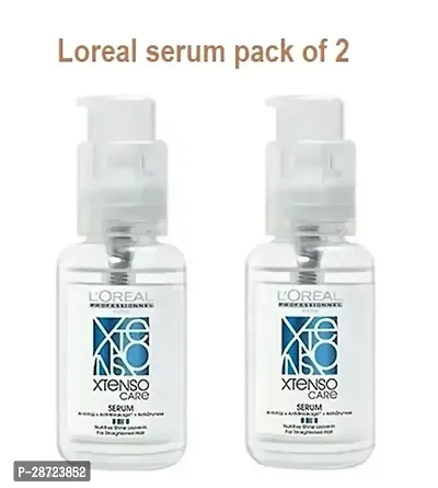 L'Oreal Professional Xtenso Care Serum For Straightened Hair, 100 ML| Anti-Frizz Serum