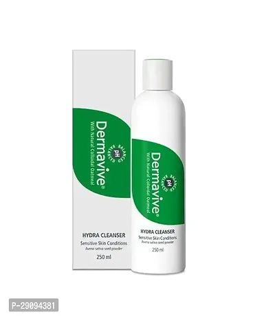 Dermavive Moisturising Lotion | pH Balanced, Non-Greasy and Fast-Absorbing with Natural Colloidal Oatmeal for Dry Skin, 120ml