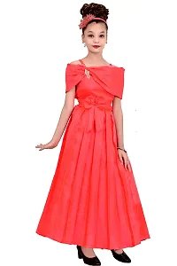 Fabulous Red Silk Frocks For Girls-thumb2