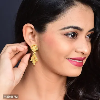 Beautiful Gold Plated Jhumki Earring For Women And Girls-thumb2