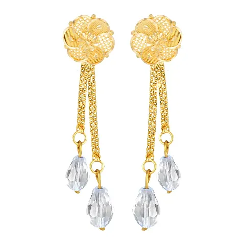 Designer Brass Earrings For Women