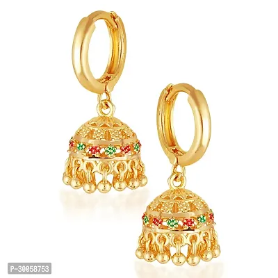 Beautiful Earrings Chic Jhumki Earring For Women And Girls-thumb0