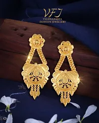 Beautiful Gold Plated Drop Earring For Women And Girls-thumb2