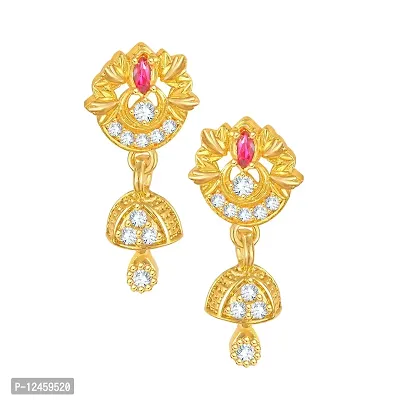 Beautiful Screw back alloy dangler studs Jhumki Earring for Women and Girls