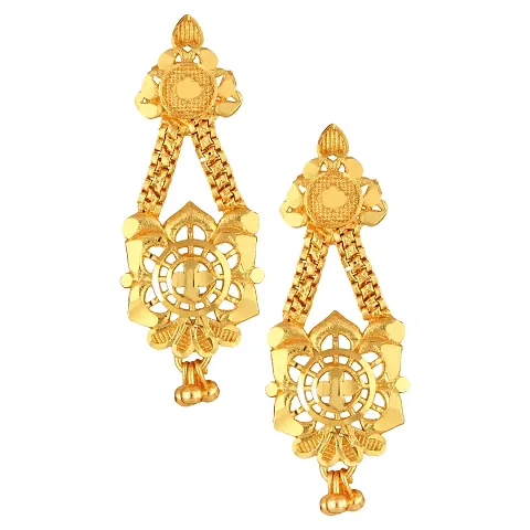 Trendy Golden Brass Studs For Womens