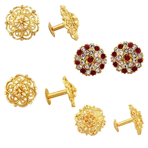 Vivasrtri Alloy STUD Earring Combo (4 Pair Earrings )