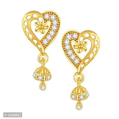 Sizzling star Screw back alloy dangler studs Jhumki Earring for Women and Girls