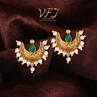 Beautiful Earrings Pearl Chandbali Earring For Women And Girls-thumb2