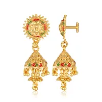 Beautiful Gold Plated Jhumki Earring For Women And Girls-thumb2