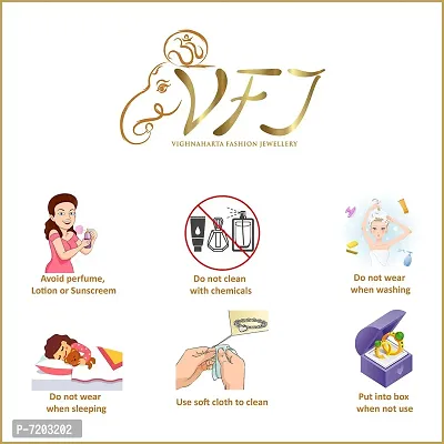 Vighnaharta Silver Royal Heart Designer Ring for Women and Girls- (VFJ1585FRR8)-thumb4