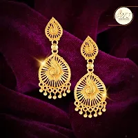 Golden Brass  Drop Earrings Earrings For Women-thumb2