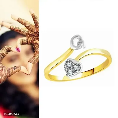 QWKLNRA Ladies Ring Trendy Initial Letter G Rings India | Ubuy