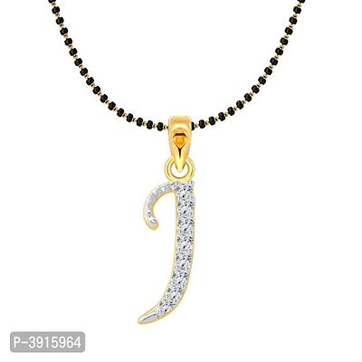 Alloy Mangalsutra With  Cubic Zirconia Pendent-thumb0