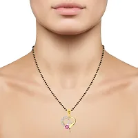 Alloy Mangalsutra With Initial Pendent-thumb1