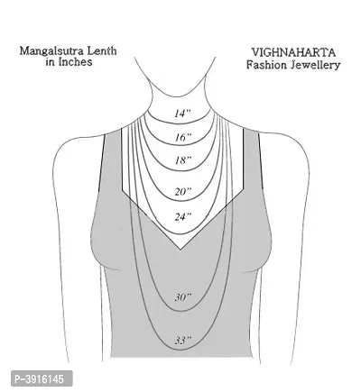 Alloy Mangalsutra With Initial Pendent-thumb3