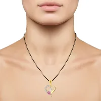 Golden Alloy Mangalsutra With Pendent-thumb1