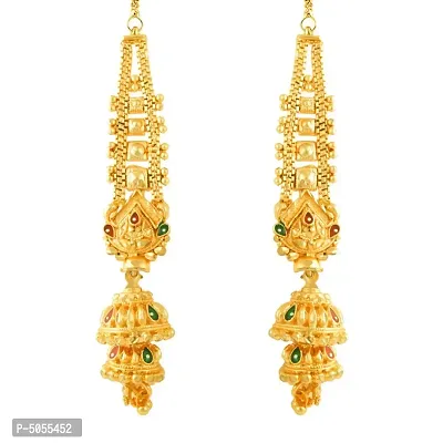 Traditional Gold Plated Alloy Jhumki Earring