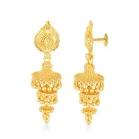 Traditional Jhumki Micron Gold Plated Alloy Jhumki Earring-thumb1