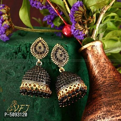 Trendy Alloy Jhumka Earring for Women-thumb2