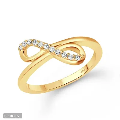 Gold and Silver Plated Classic Proposal Heart Ring for Women Girls Valentine Gift