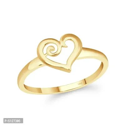 Stylish Gold Plated Alloy Ring For Women
