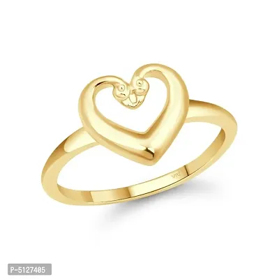 Stylish Gold Plated Alloy Ring For Women  Girls.