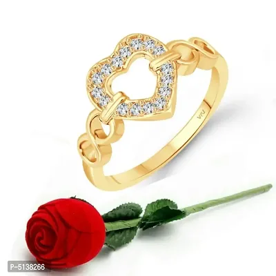 Girls White Gold June Birthstone Heart Ring in 14kt white gold with genuine  birthstone