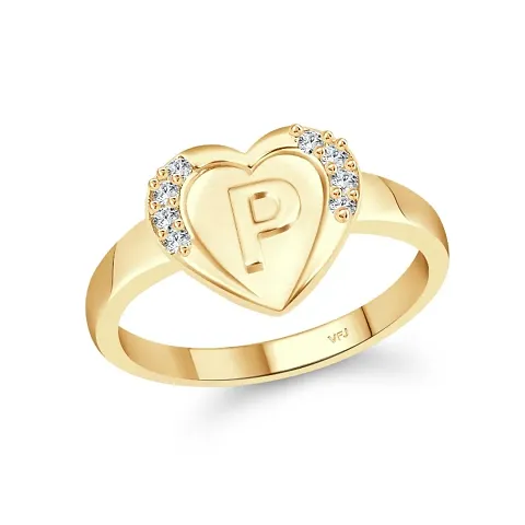 Heart Ring Alphabet Collection