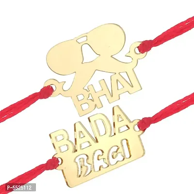 This Swag Wala Bhai and Bada Bhai  Fancy Rakhi for Lovely Brother (pack of 2)-thumb0
