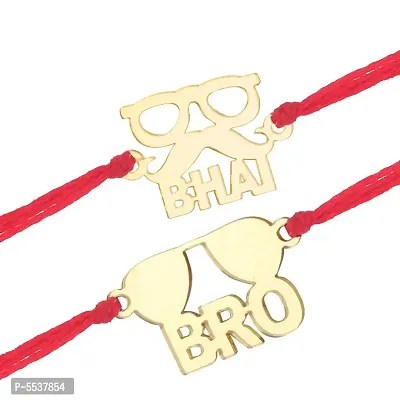 This Dashing wala Bhai and Stylish Bhai Fancy Rakhi for Lovely Brother  (pack of 2)-thumb0