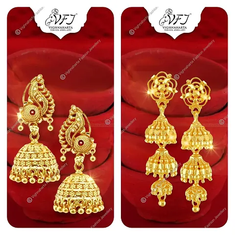 Elegant Earrings for Women - 2 Pair