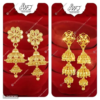 Elegant Earrings for Women - 2 Pair-thumb0