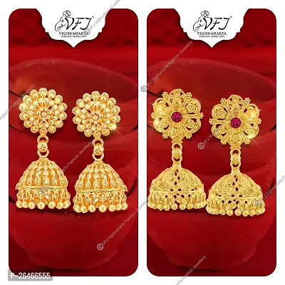 Elegant Earrings for Women - 2 Pair