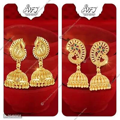 Elegant Earrings for Women - 2 Pair