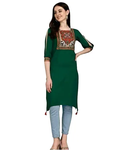 Elegant Rayon Kurta For Women