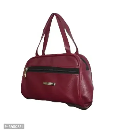 Myy Brand Small Size Top Handle Satchel Purses and Handbags for Women's And Girls (Maroon)