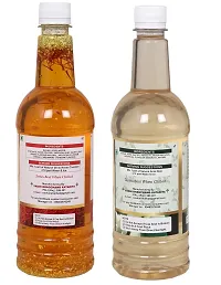 Navkar Kesar Chandan|Saffron Sandalwood  Bela|Jasmine Flower Syrup Sharbat Pack Of 2 (750 ml Each)-thumb1