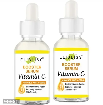 Elibliss Booster Vitamin C Serum for Lightening  Whitening  Brightening Natural Glowing Skin Pack of 2-thumb0