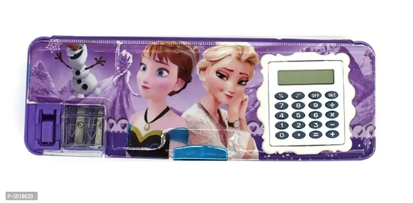 Frozen Pencil box with Calculator (SET OF 1 )-thumb0