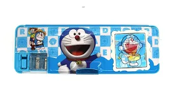 Doraemon Pencil box with Calculator (SET OF 1)-thumb1