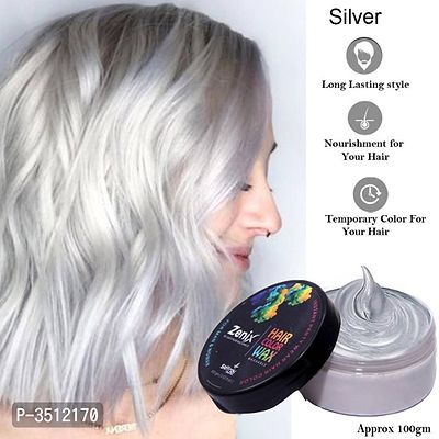 Zenix Silver Grey Hair Wax