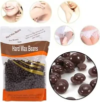 Hard wax beans strip less wax hair removal wax bikini hot wax 100 Grams Wax  (100 g) Chocolate-thumb3